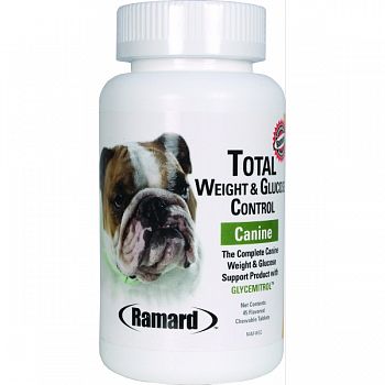 Total Weight And Glucose Control For Dogs  45 COUNT