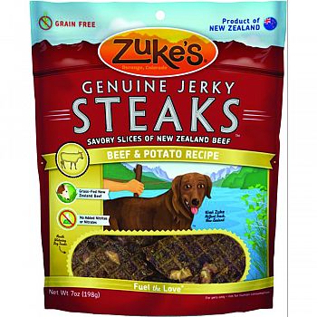 Genuine Jerky Steaks BEEF/POTATO 7 OUNCE