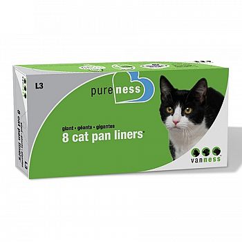 Giant Cat Pan Liners - L3/ 8-pack