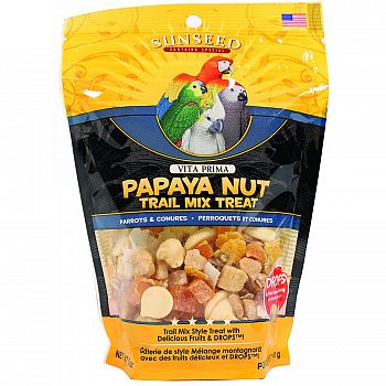Vita Prima Trail Treats For Parrots & Conures - Papaya Nut 5 oz.