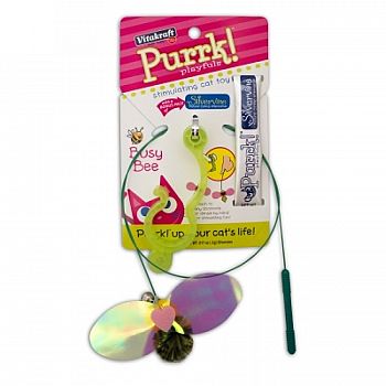 Purrk Playfuls Busy Bee Dangler Cat Toy