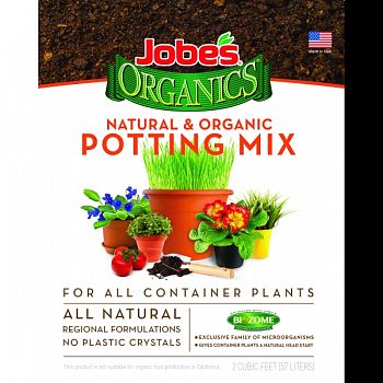 Jobes Organics Potting Mix  2 CUBIC FOOT