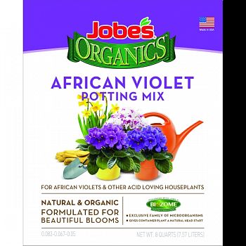 Jobes Organics Potting Mix African Violet  8 QUART