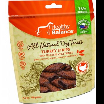 Healthy Balance Turkey Strips W/fruits & Veggies  4.5 OZ