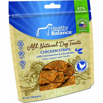 Healthy Balance Chicken Strips W/glocosamine/chon  4.5 OZ