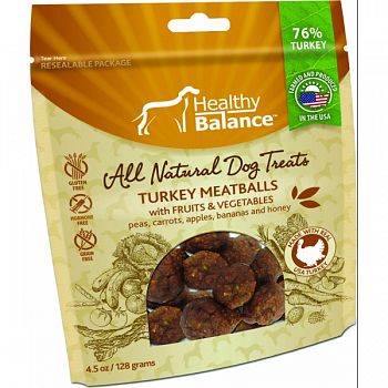 Healthy Balance Turkey Meatballs W/fruits&veggies  4.5 OZ