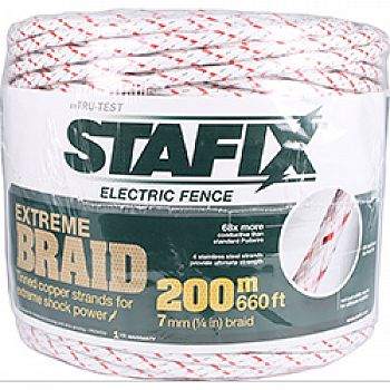 Staffix Electric Fence Extreme Braid Copper Strand