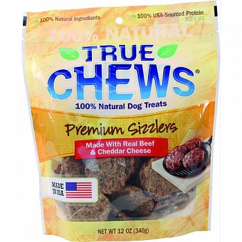True Chews Premium Sizzlers Dog Treat BEEF/CHEESE 12 OZ