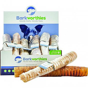 All Natural Beef Trachea Dog Chew BROWN 12 INCH (Case of 15)
