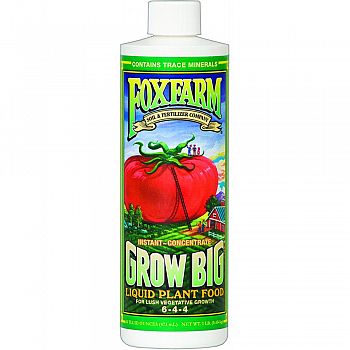 Fox Farm Grow Big Liquid Plant Food  PINT