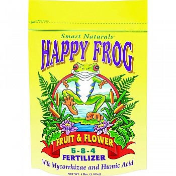 Happy Frog Fruit And Flower Fertilizer 5-8-4  4 POUND