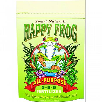 Happy Frog All Purpose Fertilizer 5-5-5  4 POUND