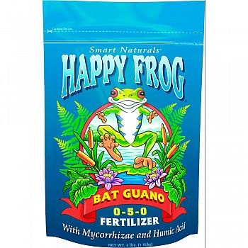 Happy Frog Bat Guano Fertilizer 0-5-0  4 POUND