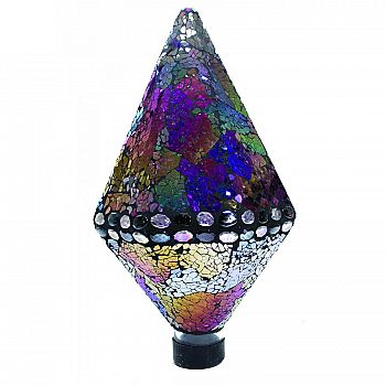 Mosaic Glass Purple Diamond