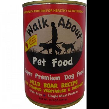 Canned Dog Food WILD BOAR 13.2 OZ (Case of 12)