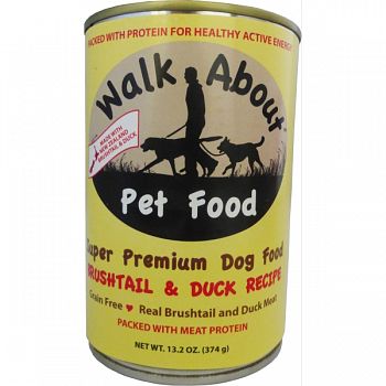 Canned Dog Food BRUSHTAIL/DUCK 13.2 OZ (Case of 12)