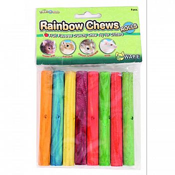 Rainbow Chews Rolls for Small Pets - 8 ct.