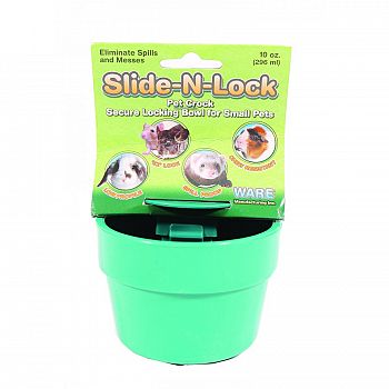 Slide-n-lock Pet Crock - 10 oz.