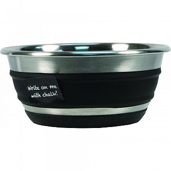 Chalkboard Banded Bowl  SMALL/2 CUP