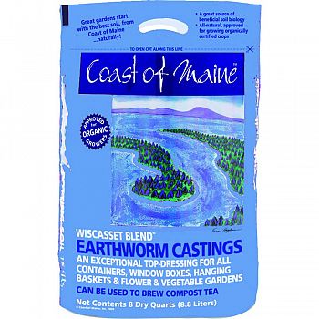 Wiscasset Blend Earthworm Castings (Case of 6)
