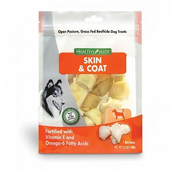 Skin and Coat Mini Bones for Dogs - 7 pk.
