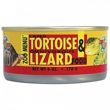 Canned Tortoise & Lizard Food - 6 oz 