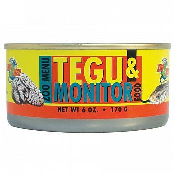 Canned Tegu & Monitor Lizard Food - 6 oz 