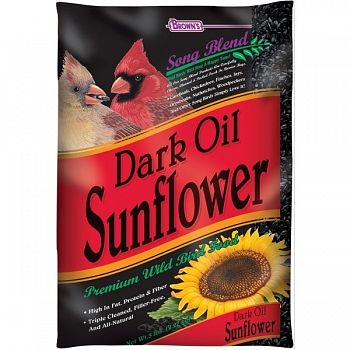 Songblend Dark Oil Sunflower Seeds - Wild Bird Food (Case of 3)