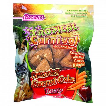 Falfa Cravins Crunchy Carrot Treats for Small Pets 2.75 oz.