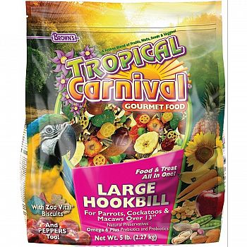Tropical Carnival for Large Hookbills - 5 lbs
