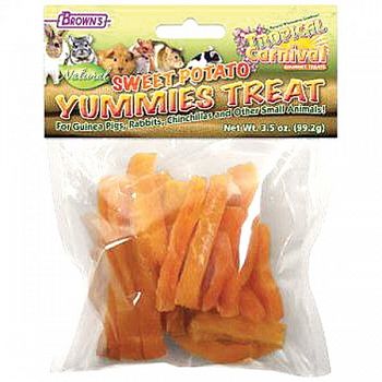 Tropical Carnival Sweet Potato Yummies Small Pet Treat - 3.5 oz.