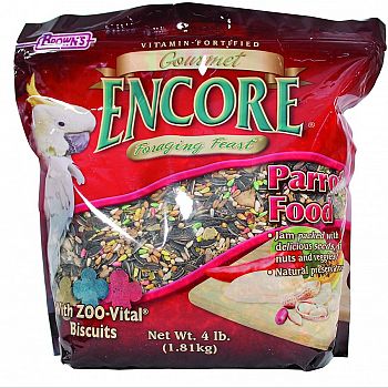 Encore Gourmet Parrot Food - 4 lb.