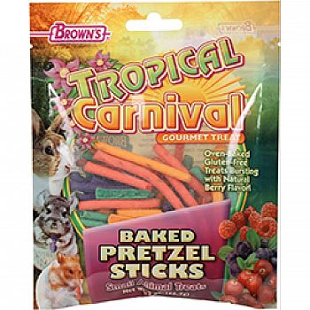 Tropical Carnival Baked Pretzel Sticks
