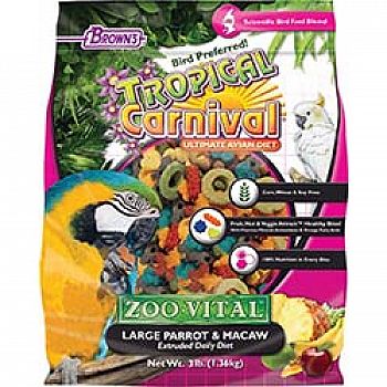 Tropical Carnival Zoo-vital Parrot & Macaw Food