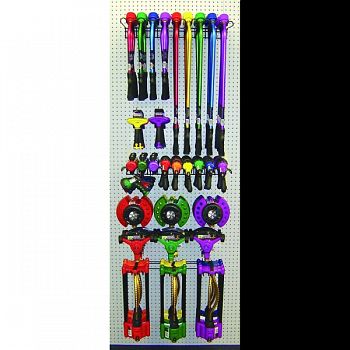 One Touch Rain Wands And Revolvers Display ASSORTED 85 PIECE
