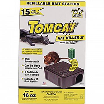 Tomcat Rat Refillable Bait Station