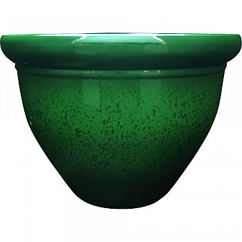 Pizzazz Pop Resin Pottery Planter ANALOG GREEN 16 INCH (Case of 6)