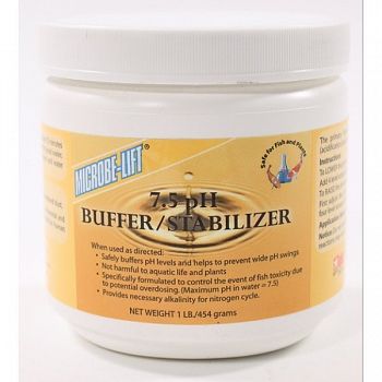 Microbe-lift Buffer/ Stabilizer - 7.5 PH - 1 lb.