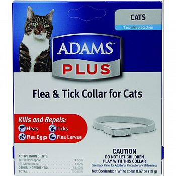 Adams Plus  Flea & Tick Collar for Cats & Kittens