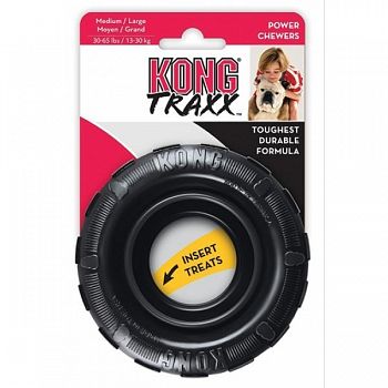 Kong Traxx Tire Dog Toy - Med. / Large