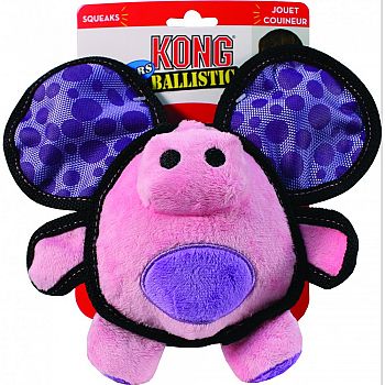 Ballistic Ears Pig Dog Toy MULTICOLORED MEDIUM