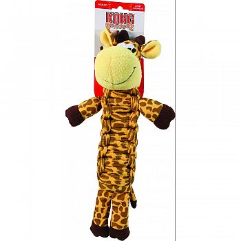 Bendeez Giraffe Dog Toy BROWN&ORANGE LARGE