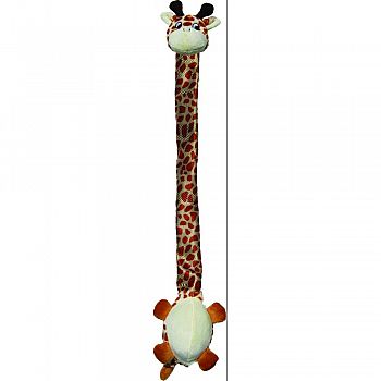 Danglers Giraffe Dog Toy BROWN&TAN MEDIUM