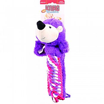 Winders Tails Hedgehog Dog Toy PURPLE/PINK LARGE