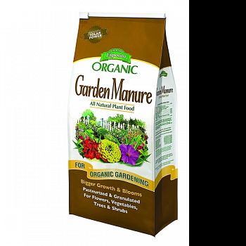 Organic Garden Manure All Natural Plant Food  3.75 POUND (Case of 12)