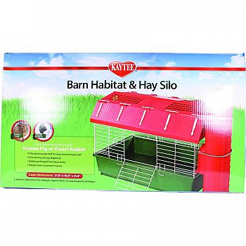 Kaytee Barn Habitat & Hay Silo