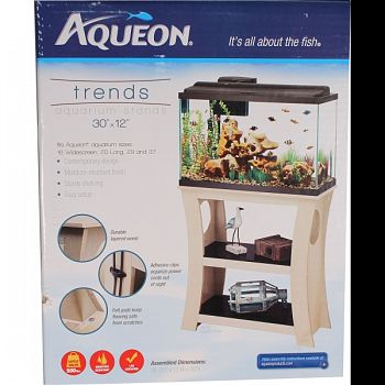 Aqueon Trends Aquarium Stand  30X12 INCH