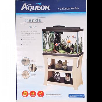 Aqueon Trends Aquarium Stand  36X18 INCH