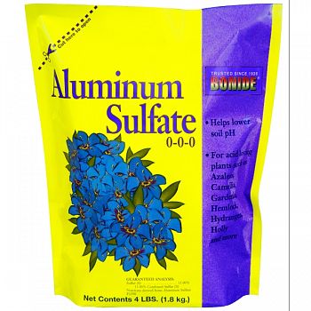 Aluminum Sulfate For Soil  4 POUND