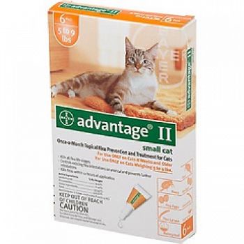 Advantage 2 Cat Flea Treatment - 4 pk / 5-9 lbs